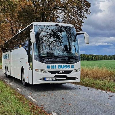 Hemsida för HJ Buss i Skåne