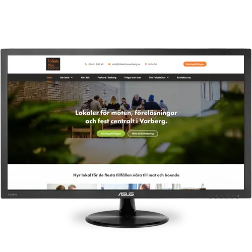Hemsida Business för företag