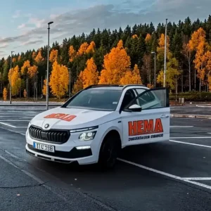 Referens hemsida business HEMA Trafikskola