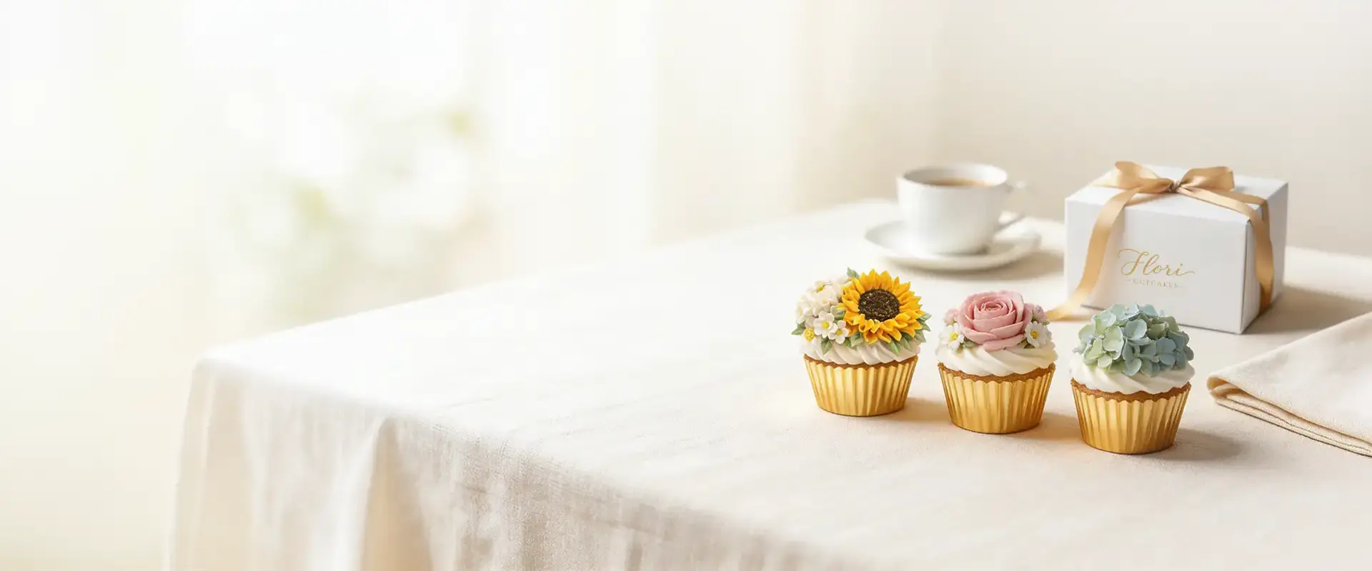 Hemsida Wordpress Flori Cupcakes
