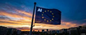 EU direktiv märkning AI-genererat innehåll (bilden är AI-genererad)